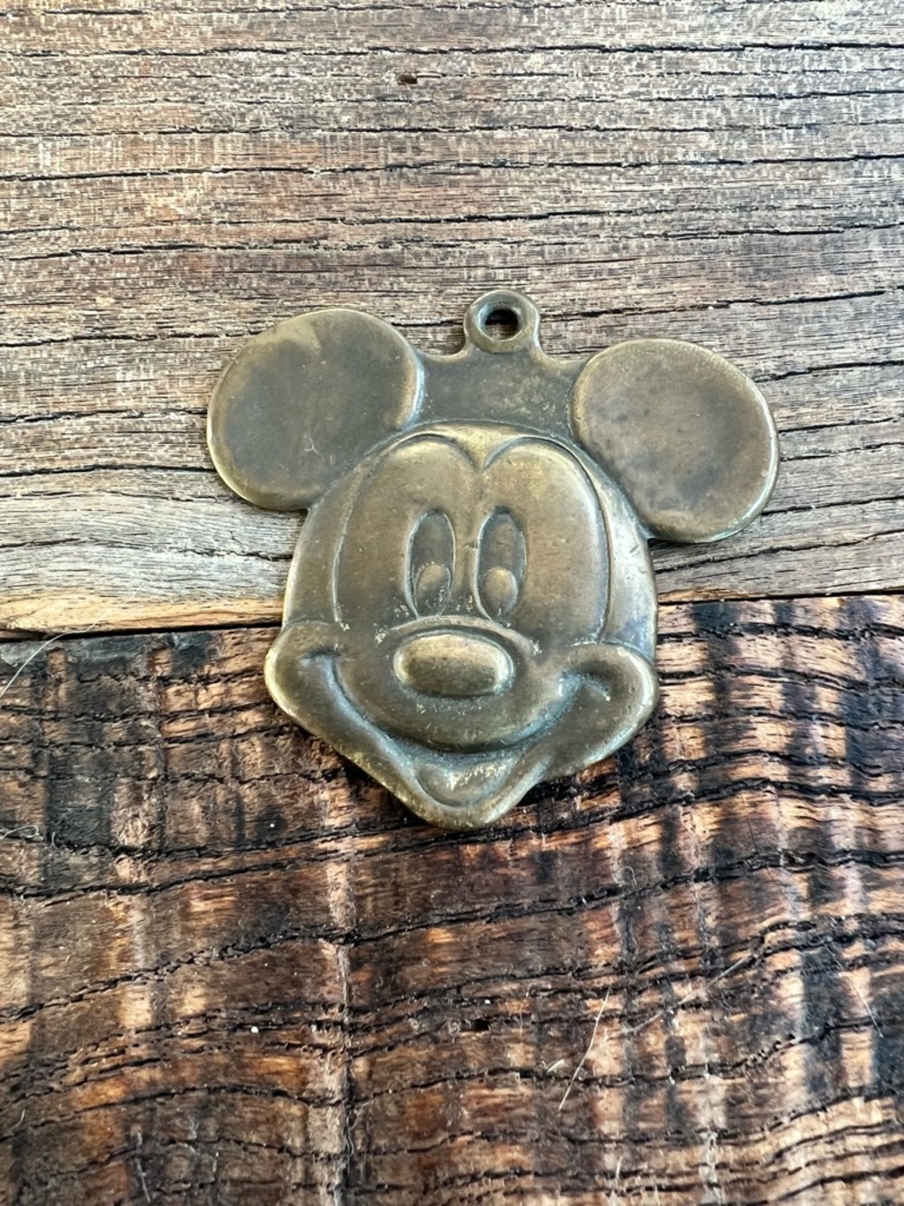 Disney Brass Tone Mickey Mouse Wall pendant